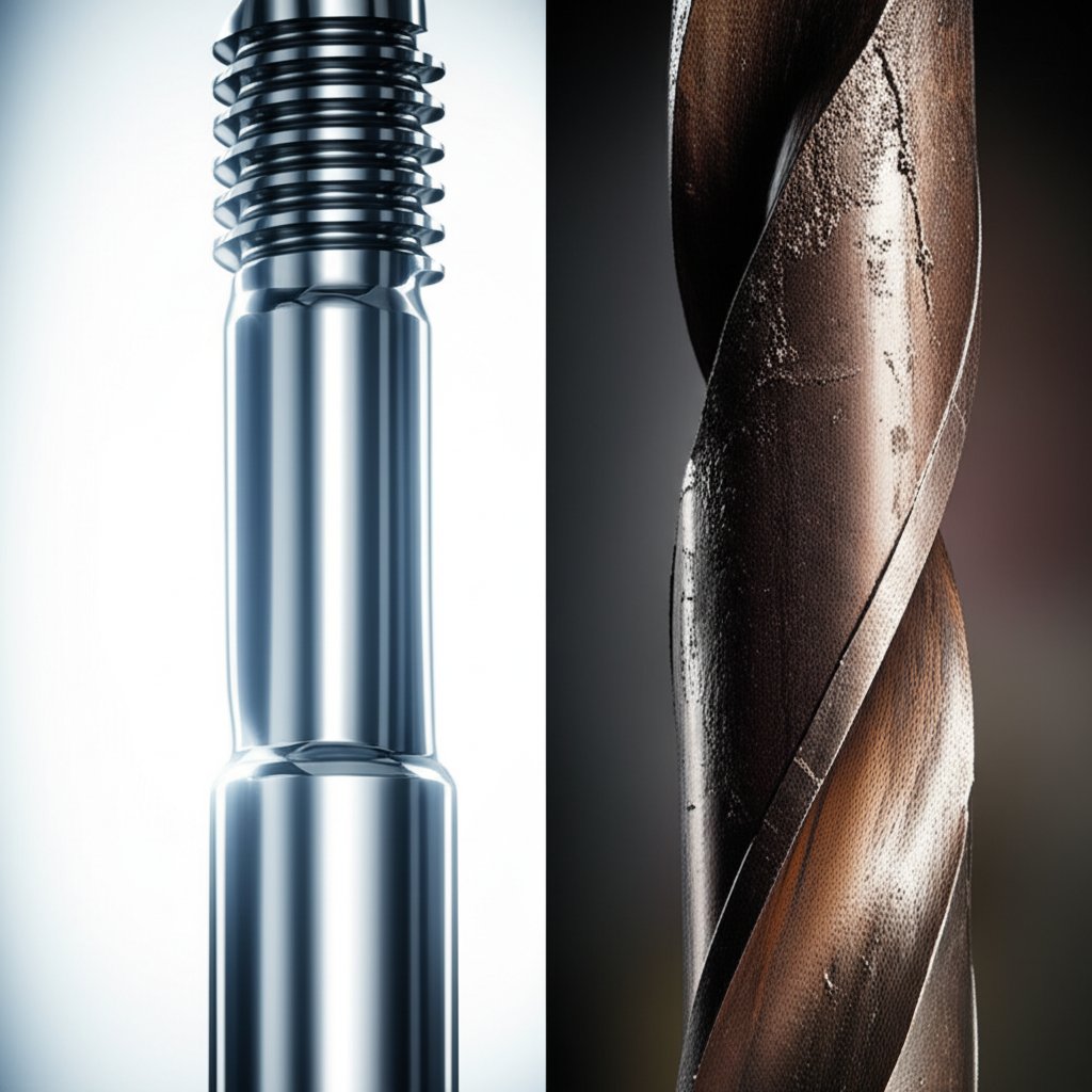 a visual comparison of a new versus a worn hdd drill rod thread emphasizing maintenance a visual comparison of a new versus a worn hdd drill rod thread emphasizing maintenance