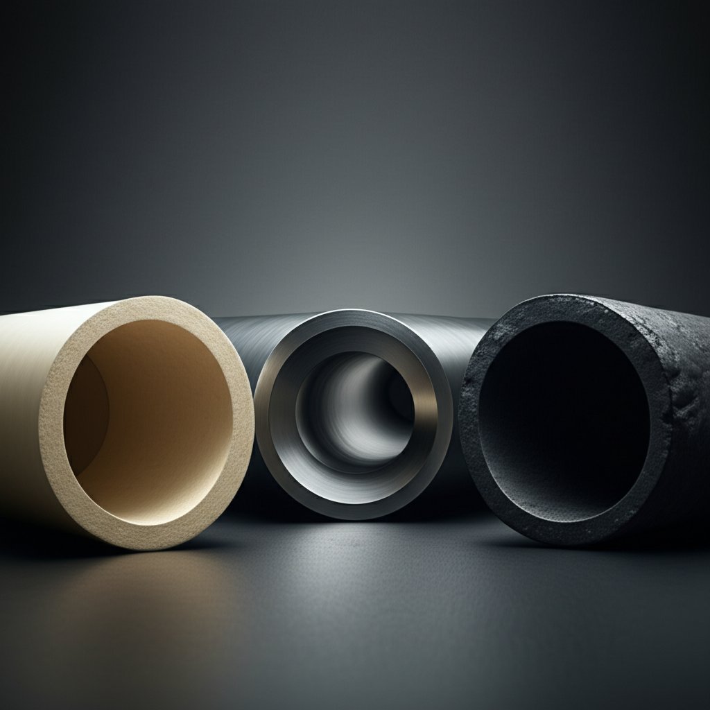 abstract visual comparison of different horizontal directional drilling pipe materials abstract visual comparison of different horizontal directional drilling pipe materials